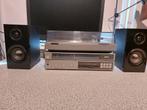 Philips,-  (set )platenspeler -receiver -speakers, Ophalen, Gebruikt, Platenspeler, Philips
