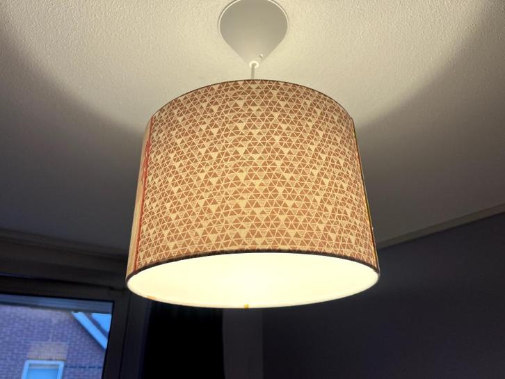 Lamp, hanglamp, vrolijk, gekleurd, inclusief LED lamp, Huis en Inrichting, Lampen | Hanglampen, Zo goed als nieuw, 50 tot 75 cm