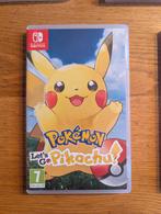 Pokémon Let's Go Pikachu, Spelcomputers en Games, Games | Nintendo Switch, Avontuur en Actie, 2 spelers, Ophalen of Verzenden