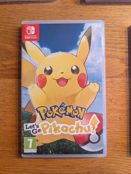 Pokémon Let's Go Pikachu, Spelcomputers en Games, Games | Nintendo Switch, Zo goed als nieuw, Avontuur en Actie, 2 spelers, Vanaf 7 jaar