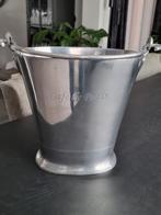 Alluminium emmer  Cafe de Paris opschrift, Ophalen of Verzenden, Zo goed als nieuw, Minder dan 50 cm