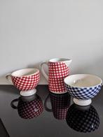 servies kan, schaaltje, beker At Home  bij Marieke, Ophalen of Verzenden, Zo goed als nieuw, Overige materialen, Overige stijlen