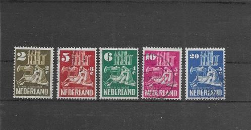 Nederland 1950, NVPH 556 t/m 560, Gestempeld., Postzegels en Munten, Postzegels | Nederland, Gestempeld, Na 1940, Verzenden