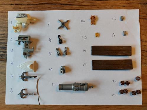 Playmobil onderdelen boot, manden en koffers, Kinderen en Baby's, Speelgoed | Playmobil, Gebruikt, Los playmobil, Ophalen of Verzenden