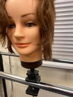 Kappers koppen met twee steunen vier stuks, Ophalen of Verzenden, Gebruikt, Meerdere media