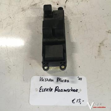 Nissan Micra 2001 1.3 Benzine Raamschakelaar  beschikbaar voor biedingen