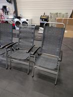 2 stuks campingstoelen met gratis tafel, Caravans en Kamperen, Ophalen, Gebruikt, Campingstoel