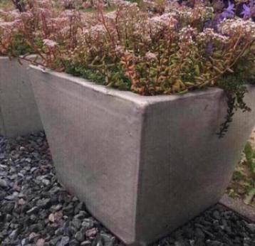 Grote cascade zware oude stenen bloempotten set 6potten beschikbaar voor biedingen