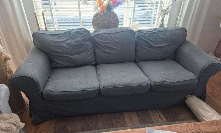 Ektorp bankstel, Huis en Inrichting, Banken | Bankstellen, Gebruikt, 200 tot 250 cm, 75 tot 100 cm, Ophalen