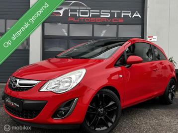 Opel Corsa 1.4-16V Color Edition Cruise Airco 17inch zwart d beschikbaar voor biedingen