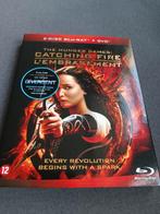 The Hunger Games catching fire - bluray, Ophalen of Verzenden, Zo goed als nieuw, Actie