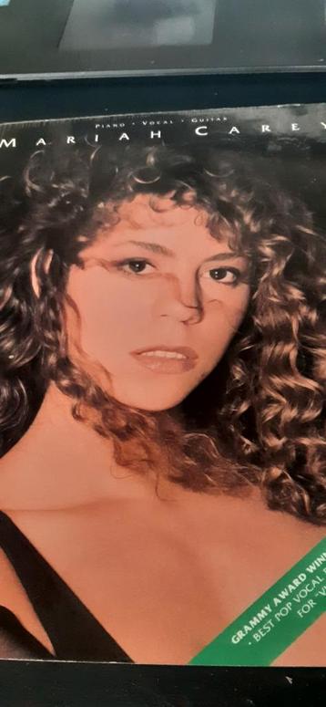 Mariah Carey muziekboek voor piano, gitaar en vocaal beschikbaar voor biedingen