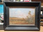 Anthony beek, olieverf op board, vogels op de heide, Ophalen of Verzenden