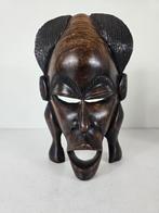 Masker #1, hout, Afrika, midden 20e eeuw, Antiek en Kunst, Ophalen of Verzenden
