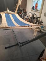 Hangmat met standaard, Tuin en Terras, Hangmatten, Ophalen, Zo goed als nieuw, Met standaard, Eenpersoons