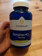 Betaïne HCL 650 mg Vitakruid, Sport en Fitness, Gezondheidsproducten en Wellness, Ophalen of Verzenden, Zo goed als nieuw