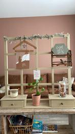 Brocante wand rek, etage rek, Minder dan 25 cm, Minder dan 150 cm, 100 tot 150 cm, Gebruikt