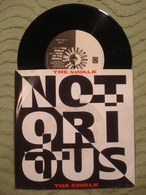 Notorious 7" Vinyl Single: ‘The Swalk’ (Duitsland), Cd's en Dvd's, Vinyl Singles, Single, Rock en Metal, 7 inch, Ophalen of Verzenden