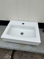 Keramische wastafel wit 44 cm breed, Huis en Inrichting, Badkamer | Badkamermeubels, Minder dan 50 cm, 100 tot 150 cm, Ophalen of Verzenden