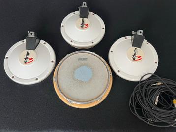 ddrum 3 Precision Pad Set (1 x Snare, 3 x Tom) e-drum beschikbaar voor biedingen