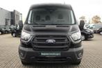 Ford Transit 350 2.0TDCI 165pk L3H2 Trend | Automaat | Nieuw, Auto's, 1995 cc, 4 cilinders, 2800 kg, Zwart