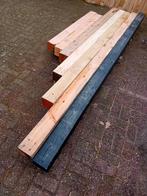 Partij Douglas balken 14 cm dik, Ophalen, Zo goed als nieuw, 250 cm of meer, Balken