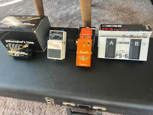 Simble, Pigtronix, Boss , Mooer di box. effectpedalen, Muziek en Instrumenten, Effecten, Zo goed als nieuw, Compressor, Ophalen of Verzenden