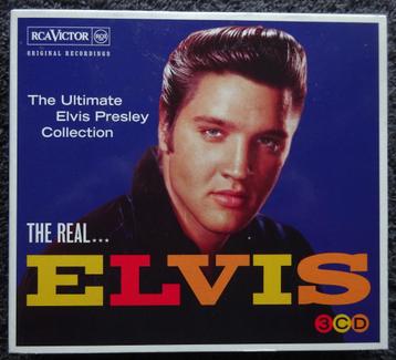  3 CDs..Elvis Presley --- The Real Elvis beschikbaar voor biedingen