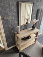 Sidetable incl spiegel en accessoires, Huis en Inrichting, Ophalen, 100 tot 150 cm, Zo goed als nieuw, Modern