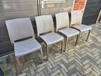 4 tuinstoelen Sara Toupe, Tuin en Terras, Ophalen, Zo goed als nieuw, Kunststof