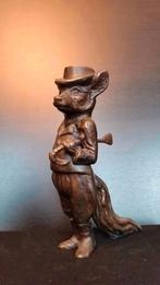 Bronzen beeld The Urban Fox, Ophalen of Verzenden, Brons