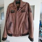 PME LEGEND leren Pall Mall piloten jack, Bruin, Maat 56/58 (XL), Ophalen of Verzenden, Zo goed als nieuw