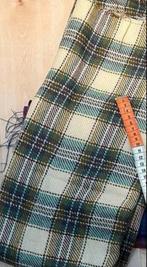 Lap 90x160 origenele Schotse kilt stof 100% wol, Hobby en Vrije tijd, Stoffen en Lappen, Wol, Overige kleuren, 120 cm of meer