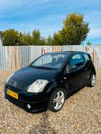 Citroën C2 VTR 1.4i 75PK  Airco Cruise 16inch Apk netjes Spo, 450 kg, 1360 cc, Zwart, 4 cilinders