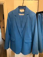 Blauw pak dames, Kleding | Dames, Ophalen of Verzenden, Zo goed als nieuw, Maat 38/40 (M), Blauw