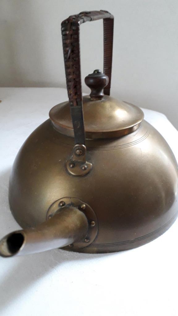 KOPEREN KETEL ONDER DE SINT MAARTEN ONTW. J. STOFFELS, Antiek en Kunst, Antiek | Koper en Brons, Ophalen of Verzenden