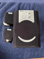 PC Trust boxen met subwoofer, Ophalen of Verzenden, Gebruikt, Audiokanaal 2.1