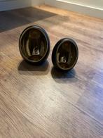 Mooie kandelaars, egg kandelaars., Huis en Inrichting, Woonaccessoires | Kandelaars en Kaarsen, Overige materialen, Zwart, Ophalen of Verzenden