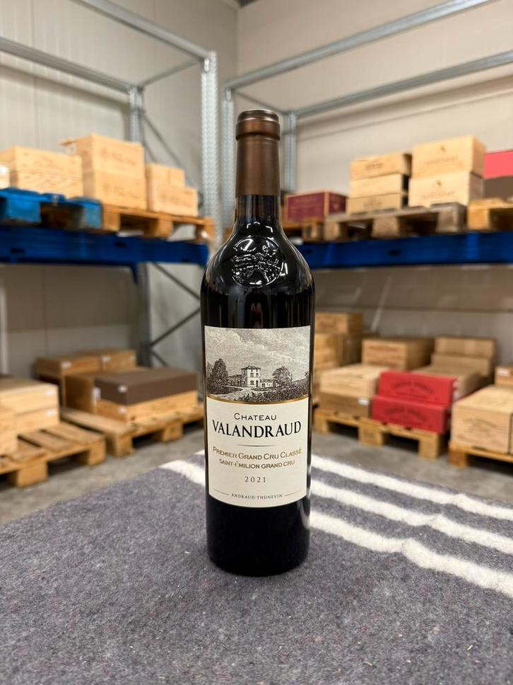 Chateau Valandraud 2021 - Saint Emilion 1er Grand Cru Classé, Verzamelen, Wijnen, Nieuw, Rode wijn, Frankrijk, Vol, Ophalen of Verzenden