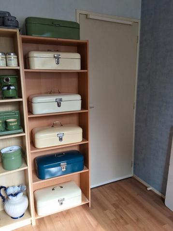 👌Voor de all oude emaille trommel uit OPA'S EN OMA'S TIJD  beschikbaar voor biedingen