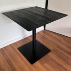 Bistrotafel Braza Dutchbone Loods5 Zwart Vierkant, Ophalen, 50 tot 100 cm, Zo goed als nieuw, Metaal