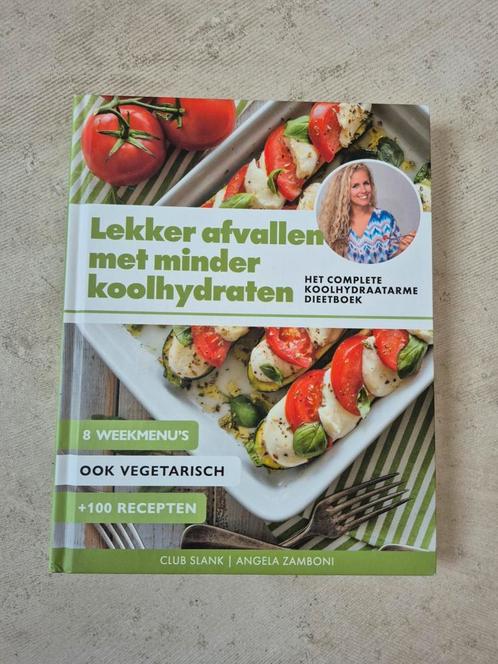Club Slank - Lekker afvallen met minder koolhydraten, Boeken, Kookboeken, Zo goed als nieuw, Vegetarisch, Ophalen of Verzenden