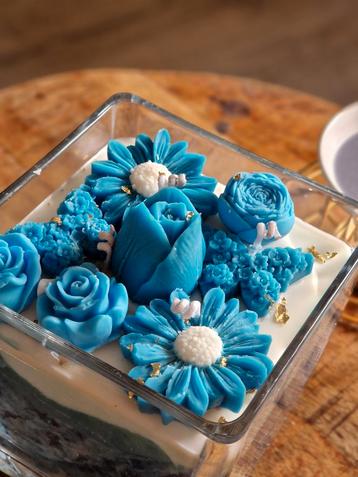 Sojawas Geurkaars jasmijn/lavendel- 1kg Was, 2.2kg Totaal beschikbaar voor biedingen