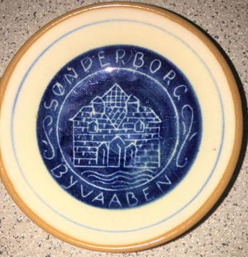 Noorwegen en Denemarken bordjes ppstk beschikbaar voor biedingen