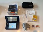 New Nintendo 3DS XL - compleet + Pokemon, Spelcomputers en Games, Met games, Gebruikt, Blauw, 3DS XL