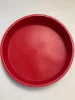 Ronde siliconen bakvorm dr oetker rood 26 cm, Ophalen of Verzenden, Zo goed als nieuw, Taarten, Bakvorm