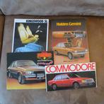 4 autofolders Holden Gemini Sunbird Kingswood Commodore 1978, Ophalen of Verzenden, Gelezen, Overige merken