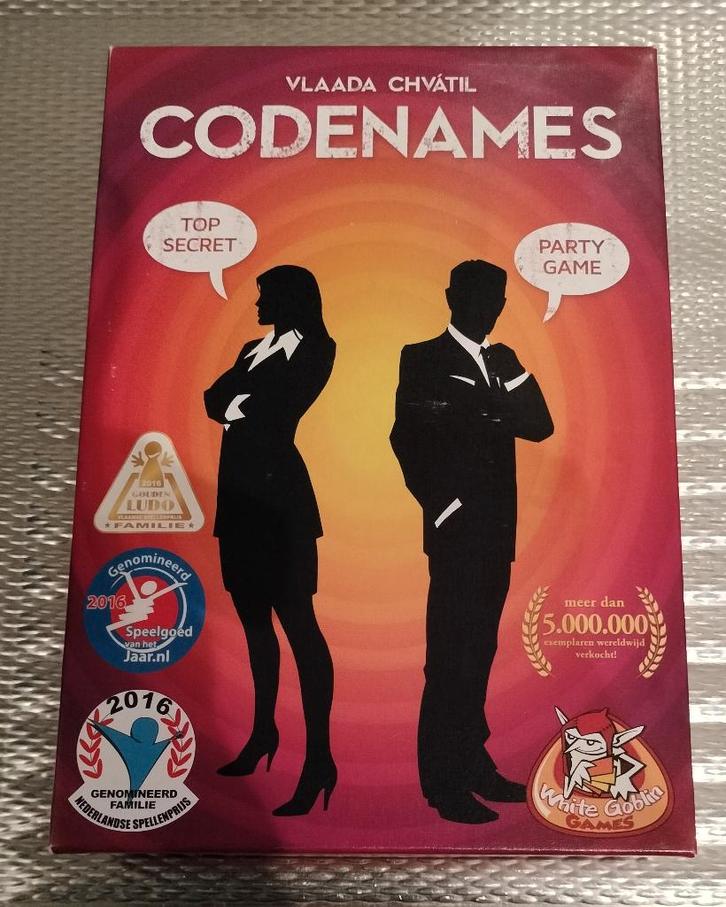 White Goblin Games: Codenames / Compleet, Hobby en Vrije tijd, Gezelschapsspellen | Bordspellen, Nieuw, Ophalen of Verzenden
