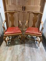 Twee oude antieke stoelen, antieke stoelen, twee stuks, Antiek en Kunst, Antiek | Meubels | Stoelen en Banken, Ophalen
