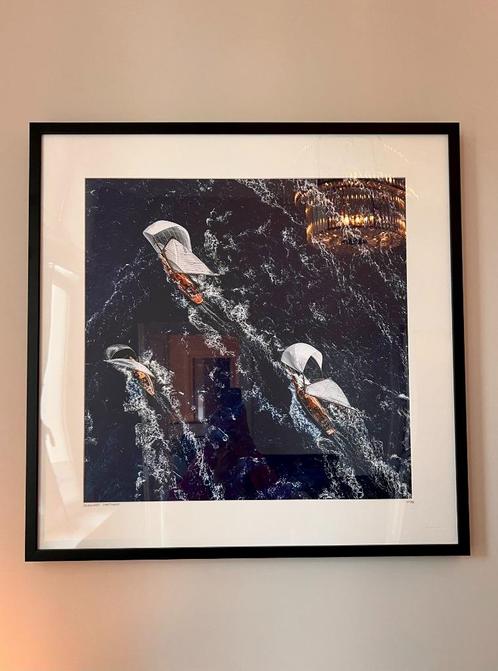 Bernhard Hartmann – Adventure Nautic – 79x79 cm – NIEUW, Huis en Inrichting, Woonaccessoires | Schilderijen, Tekeningen en Foto's